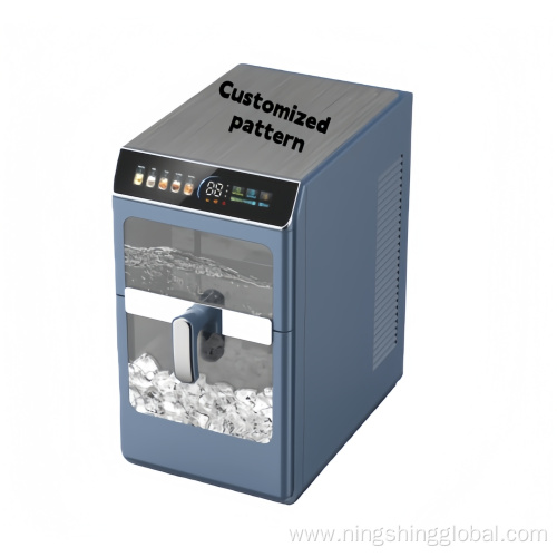 Moon-Shaped Ice Maker Machine